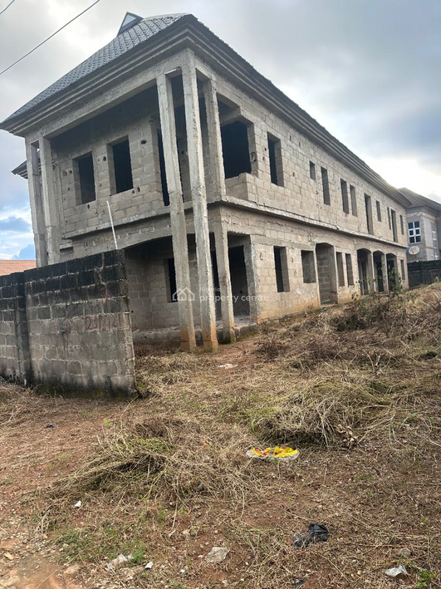 Land Measuring 470 Sqms with 2 Units of 3 Bedrooms Upstairs and 3 Unit, Threeco Estate. Olambe, Olambe, Ifo, Ogun, Block of Flats for Sale