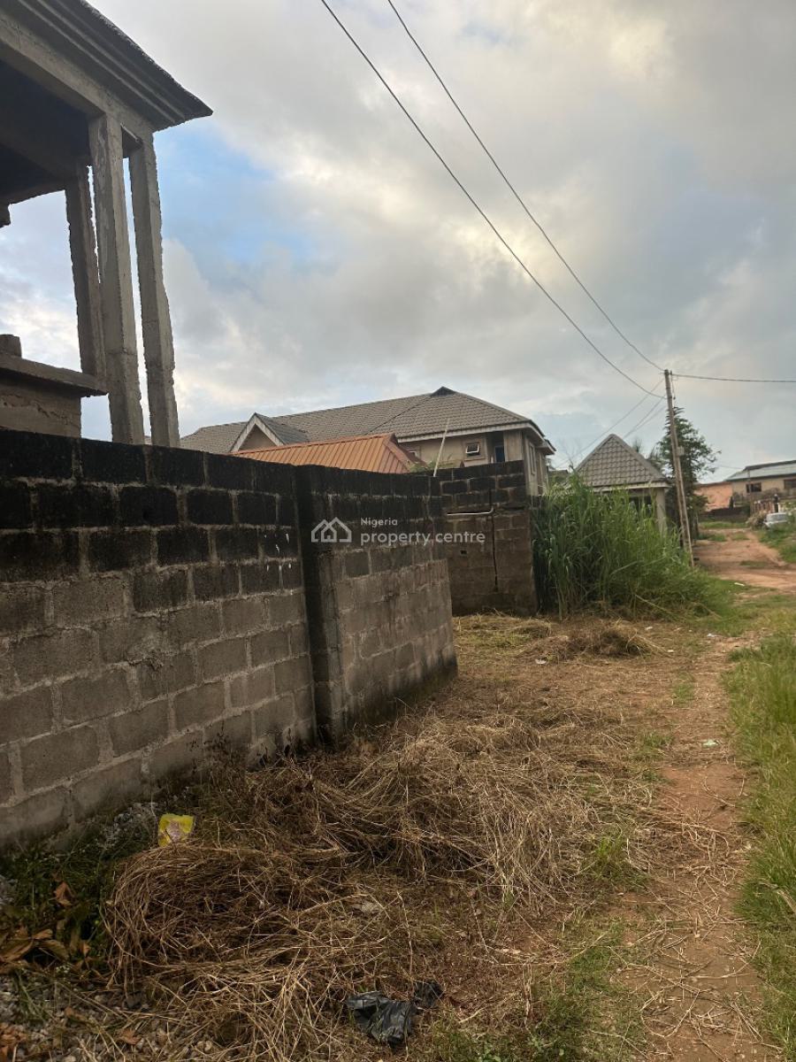 Land Measuring 470 Sqms with 2 Units of 3 Bedrooms Upstairs and 3 Unit, Threeco Estate. Olambe, Olambe, Ifo, Ogun, Block of Flats for Sale