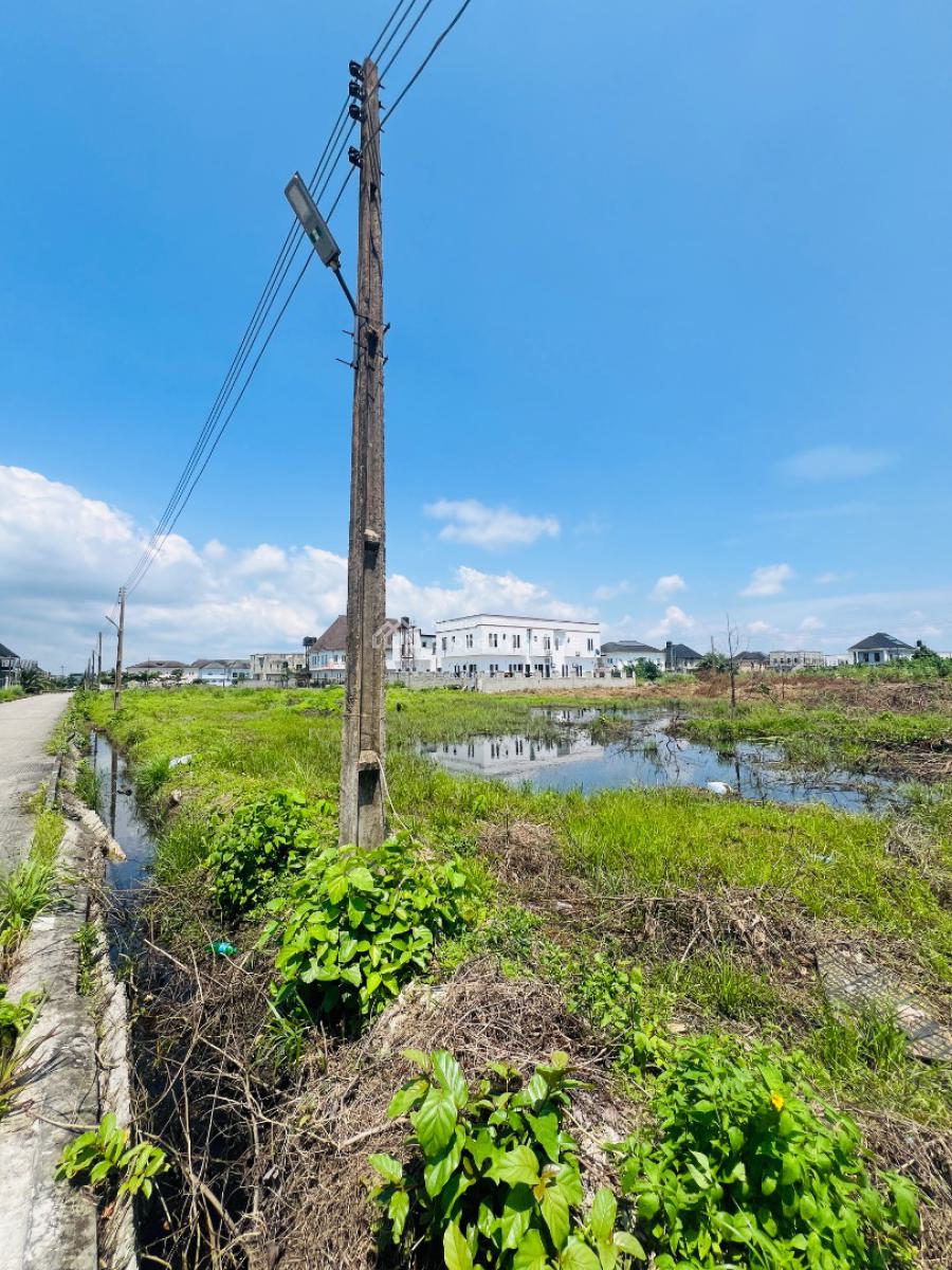 450sqm of Land in an Estate with 24hrs Electricity, Beachwood Estate, Just After Bogije, Bogije, Ibeju Lekki, Lagos, Residential Land for Sale