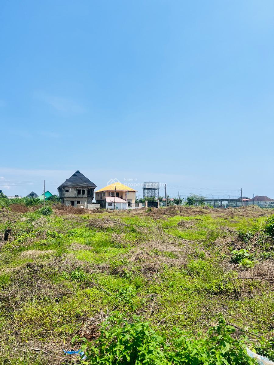 450sqm of Land in an Estate with 24hrs Electricity, Beachwood Estate, Just After Bogije, Bogije, Ibeju Lekki, Lagos, Residential Land for Sale