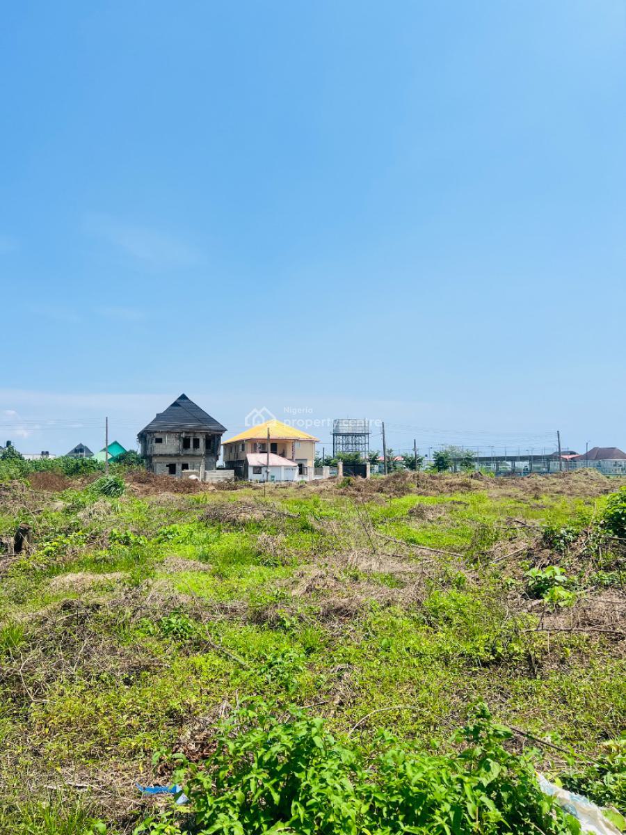 450sqm of Land in an Estate with 24hrs Electricity, Beachwood Estate, Just After Bogije, Bogije, Ibeju Lekki, Lagos, Residential Land for Sale
