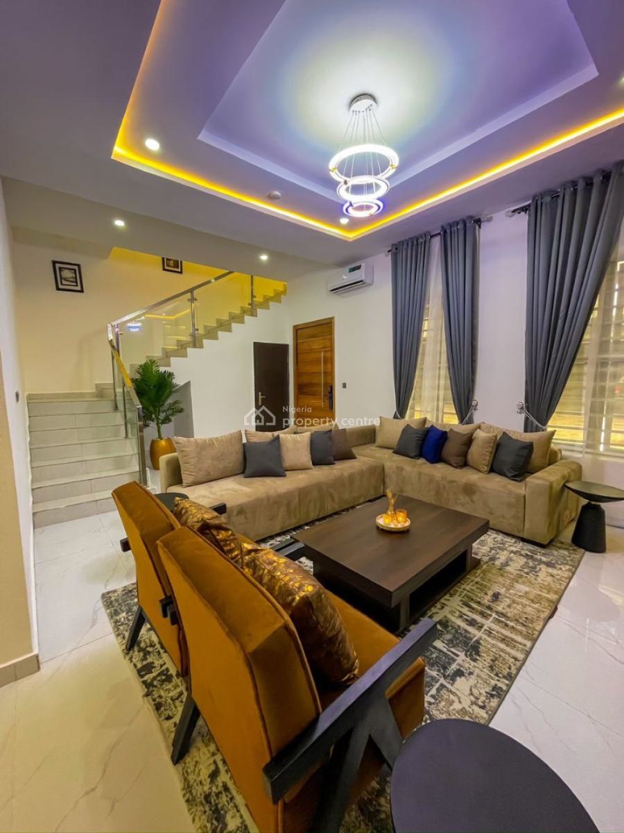2 Units of 3 Bedroom Terraces,swimming Pool, Gym and Snooker, Emcel Apartments, Akinyemi Omoyeni Street, Ikate Elegushi, Lekki, Lagos, Flat / Apartment Short Let