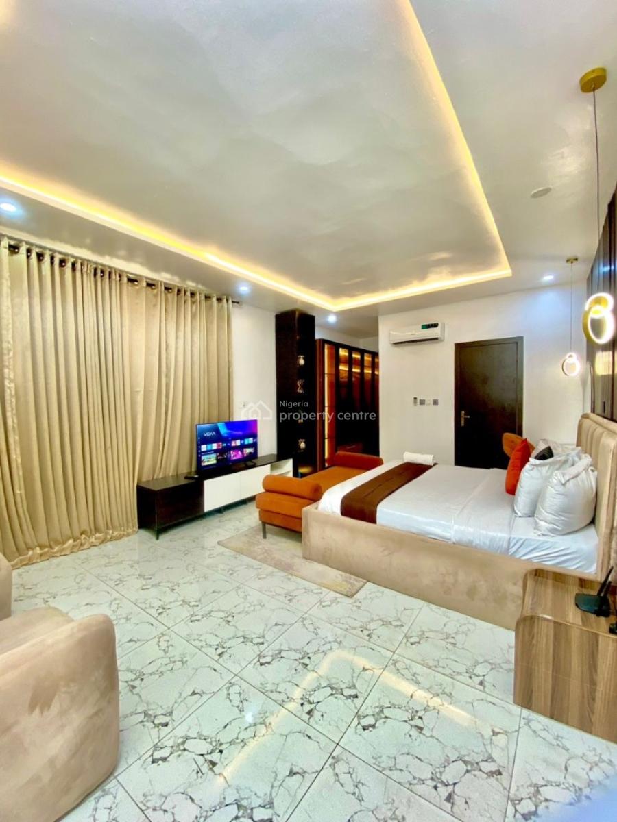 3 Bedroom Terrace Duplex with Swimming Pool and Snooker Board, Emcel Apartments, Akinyemi Omoyeni Street, Ikate Elegushi, Lekki, Lagos, Flat / Apartment Short Let