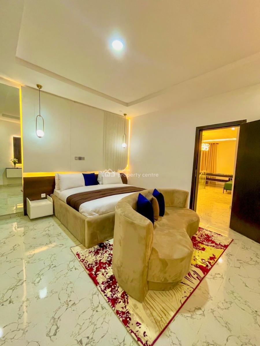 3 Bedroom Terrace Duplex with Swimming Pool and Snooker Board, Emcel Apartments, Akinyemi Omoyeni Street, Ikate Elegushi, Lekki, Lagos, Flat / Apartment Short Let