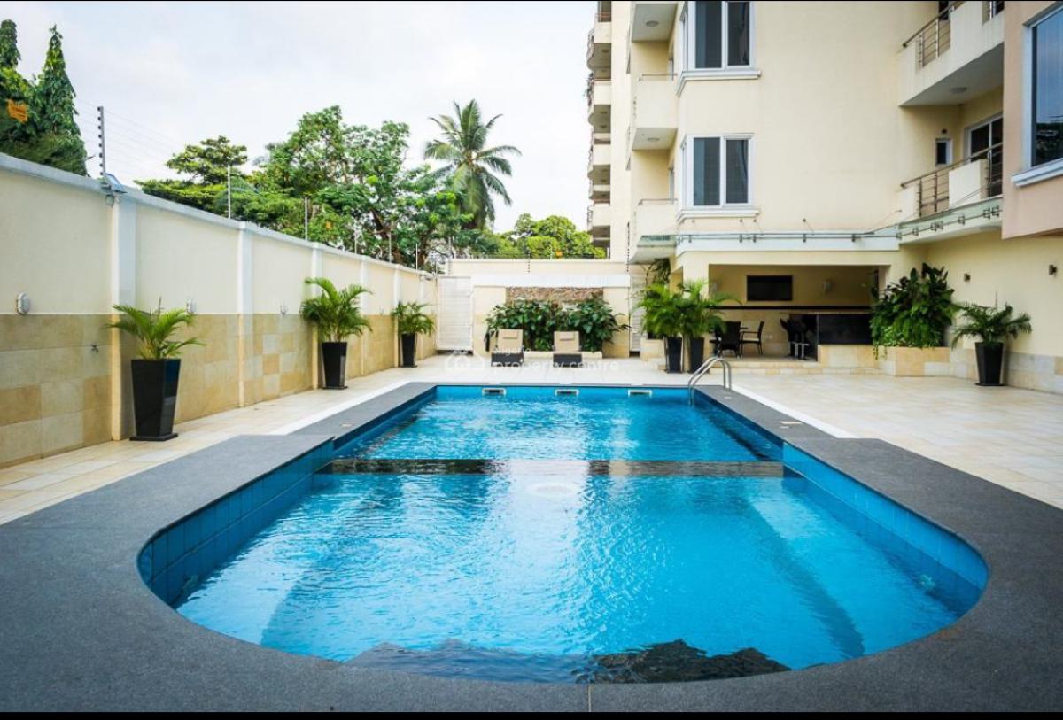 Furnised & Serviced 3 Bedrom Flat + Bq+ Amenities, @ Okotie Eboh Str, Off Awolowo Rd, Ikoyi, Falomo, Ikoyi, Lagos, Flat / Apartment for Rent