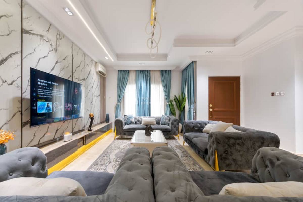 2 Units of Luxury 4 Bedroom Terraces with Swimming Pool,gym,ps5,snooke, Michael Olawale Cole Drive, Lekki Phase 1, Lekki, Lagos, Flat / Apartment Short Let