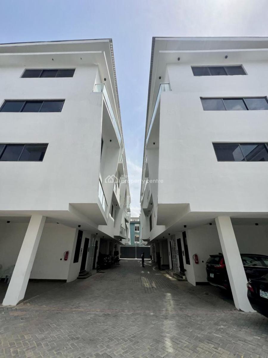Well Finished  4 Bedroom Terraced   Duplex with Pool & Gym with Bq., Ikoyi, Lagos, Terraced Duplex for Rent