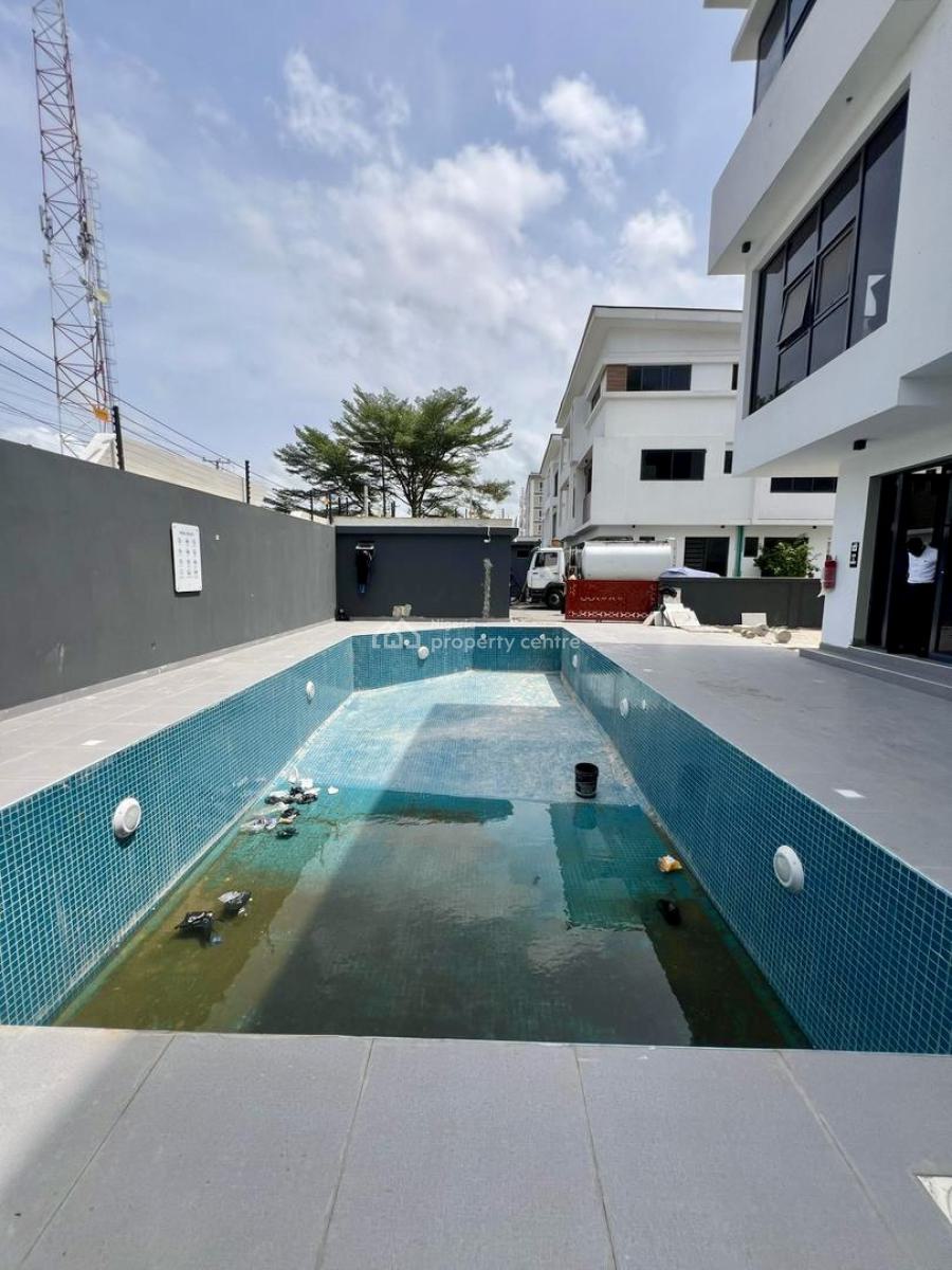 Well Finished  4 Bedroom Terraced   Duplex with Pool & Gym with Bq., Ikoyi, Lagos, Terraced Duplex for Rent