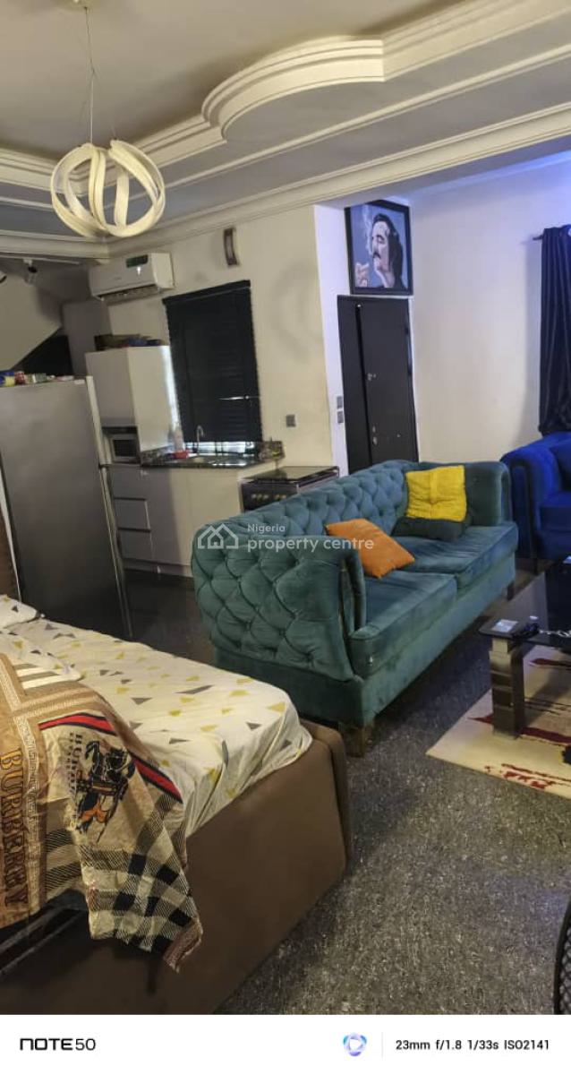 a Fully Furnished 1 Room Studio Apartment with Open Plan Kitchen, Beach Front Estate, Orchid Road, Lekki, Lagos, Self Contain (single Rooms) for Rent