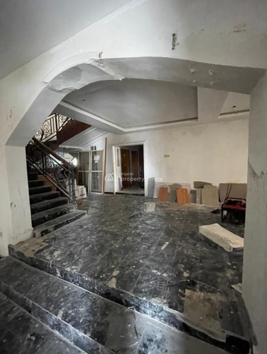 Lovely 5 Bedrom Detach Duplex+ 3bq + Garden, Osborne Foreshore Phase 1, Ikoyi Lagos, Osborne, Ikoyi, Lagos, Detached Duplex for Rent