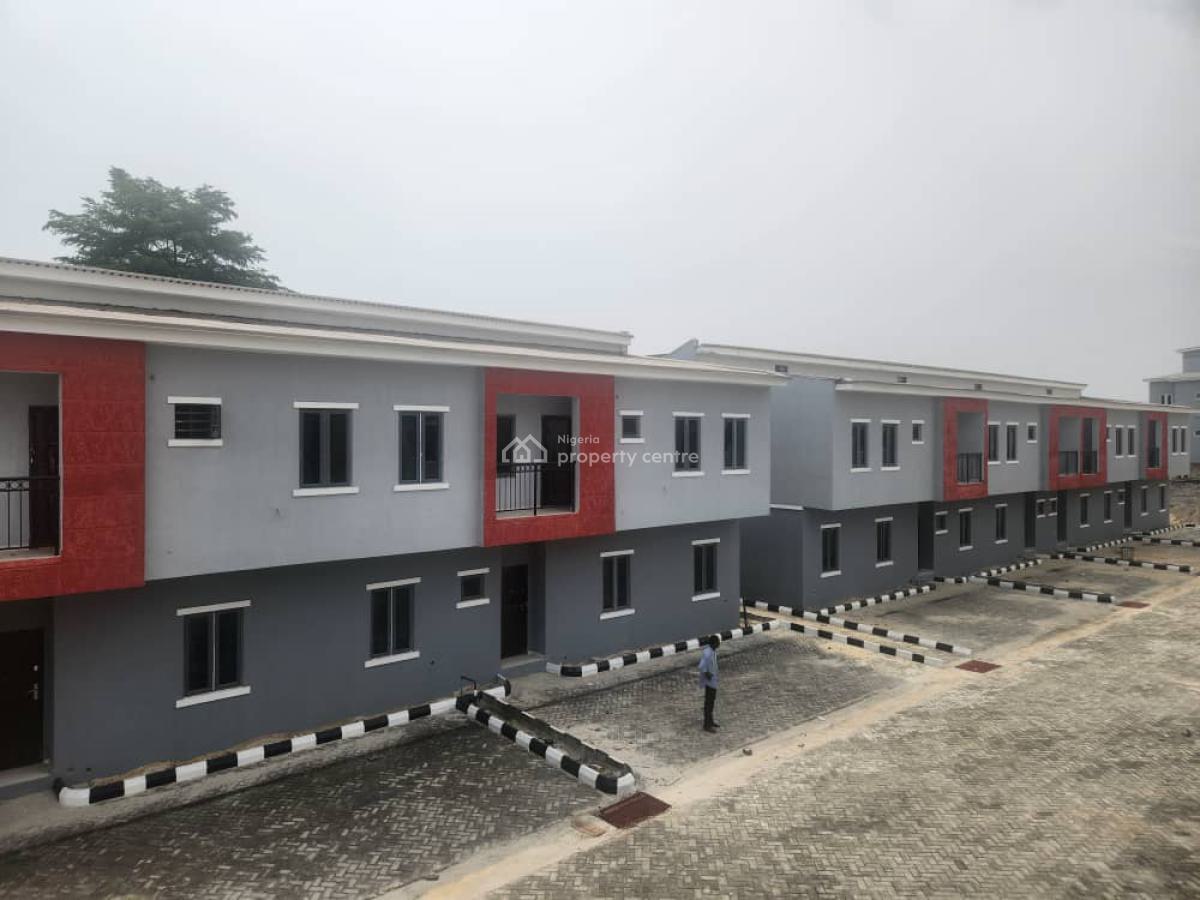 Three Bedroom Terraced Duplex with Bq, Sangotedo, Ajah, Lagos, Flat / Apartment for Sale