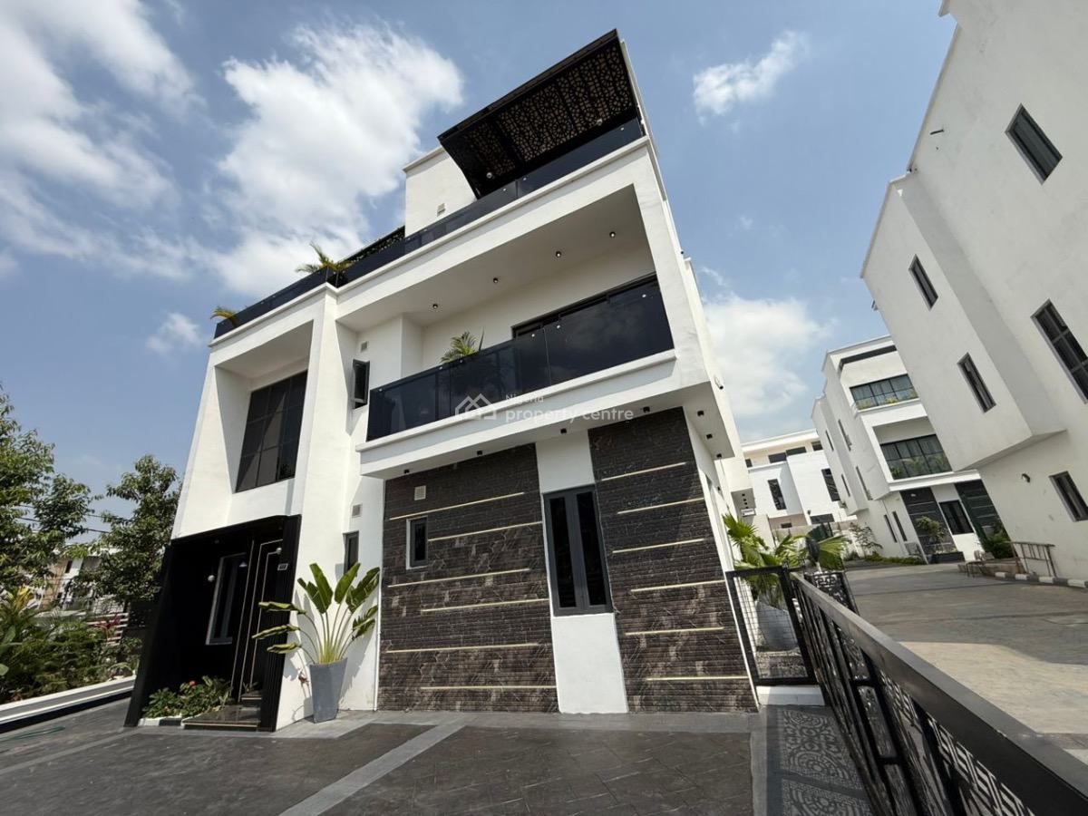 Brand New Tastefully Built Spacious 5 Bedrom Detached with Bq and Pool, Kado, Kado, Abuja, Detached Duplex for Sale