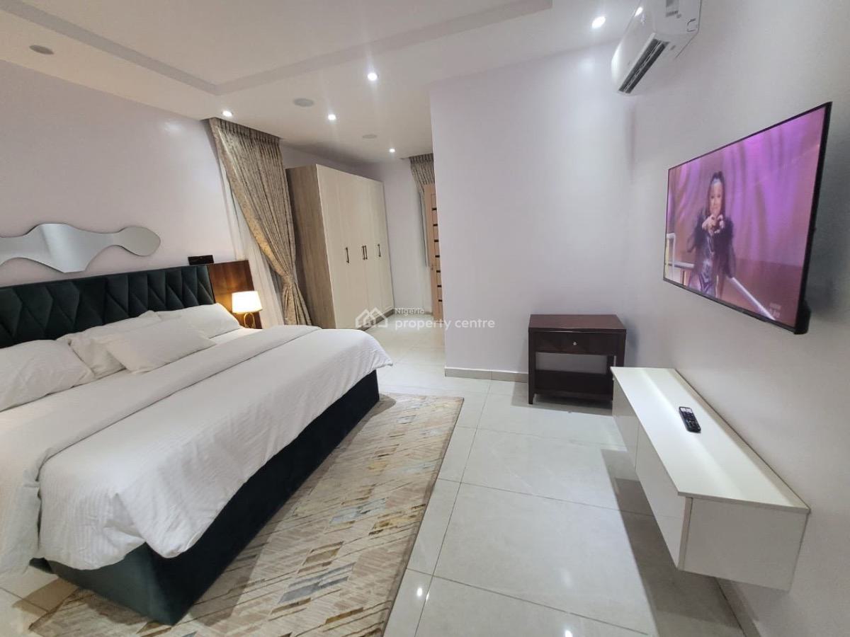 Luxury 3 Bedroom Terrace with Swimming Pool, Gym and Air Hockey, South Brook, Ikoyi, Lagos, Flat / Apartment Short Let