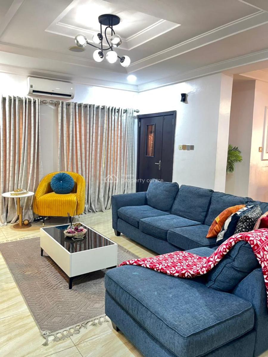 5 Bedroom Semi Detached with Snooker Board, Admiral Gabriel Okon Str, Spring Bay Estate, Lekki Phase 1, Lekki, Lagos, House Short Let