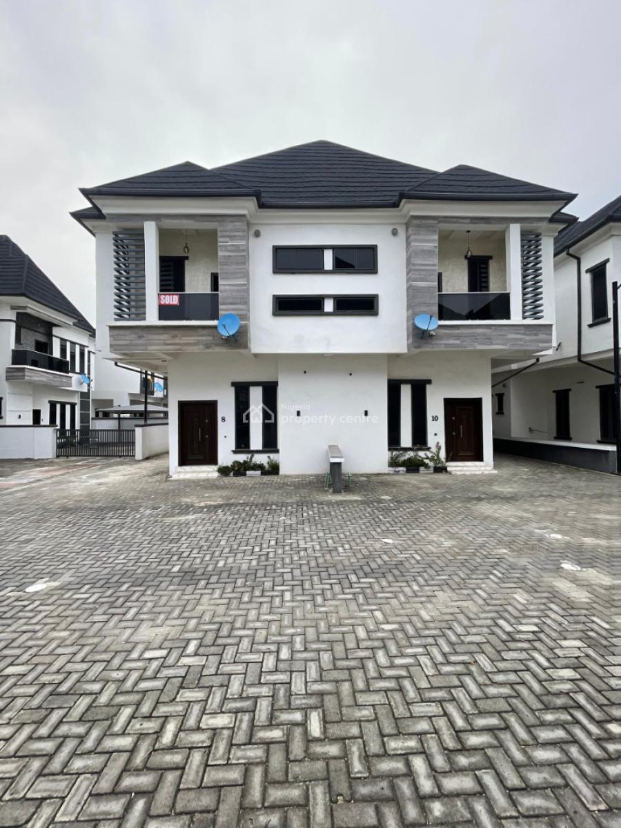 Most Affordable  4 Bedroom Semi Detached Duplex with Bq., Orchid, Lekki, Lagos, Semi-detached Duplex for Sale