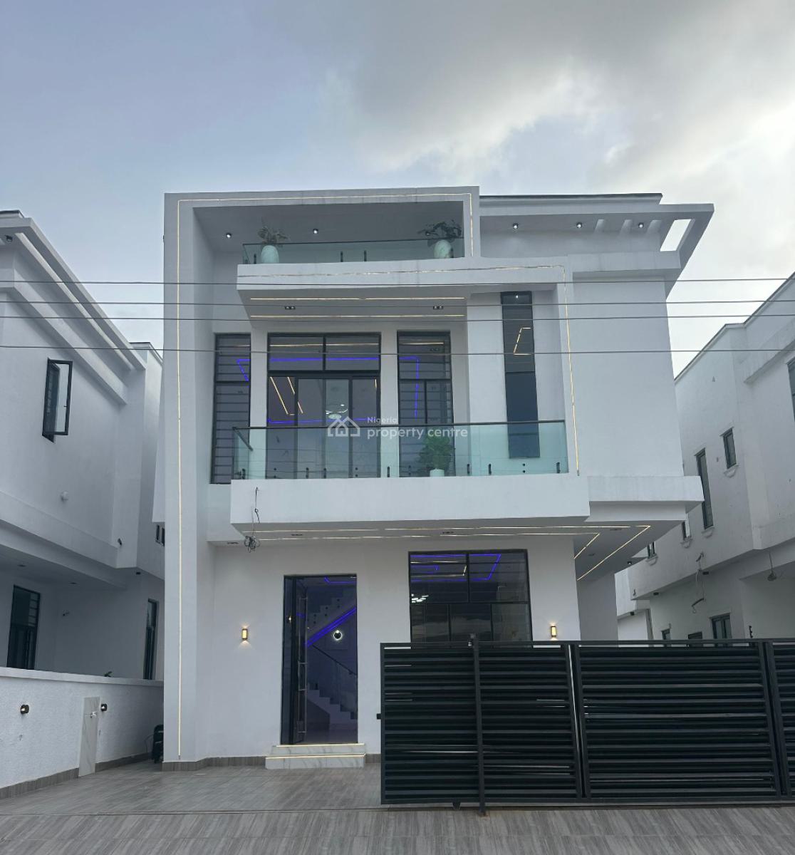 Exquisitely Finished 4 Bedroom Fully Detached Duplex with Bq and Pool, Ajah, Lagos, Detached Duplex for Sale