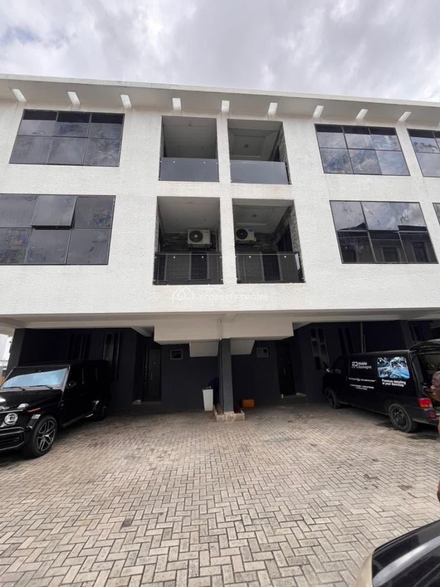 Clean 4bedroom Terrace Duplex with Bq in a Secured Estate, Ikoyi, Lagos, Flat / Apartment for Rent