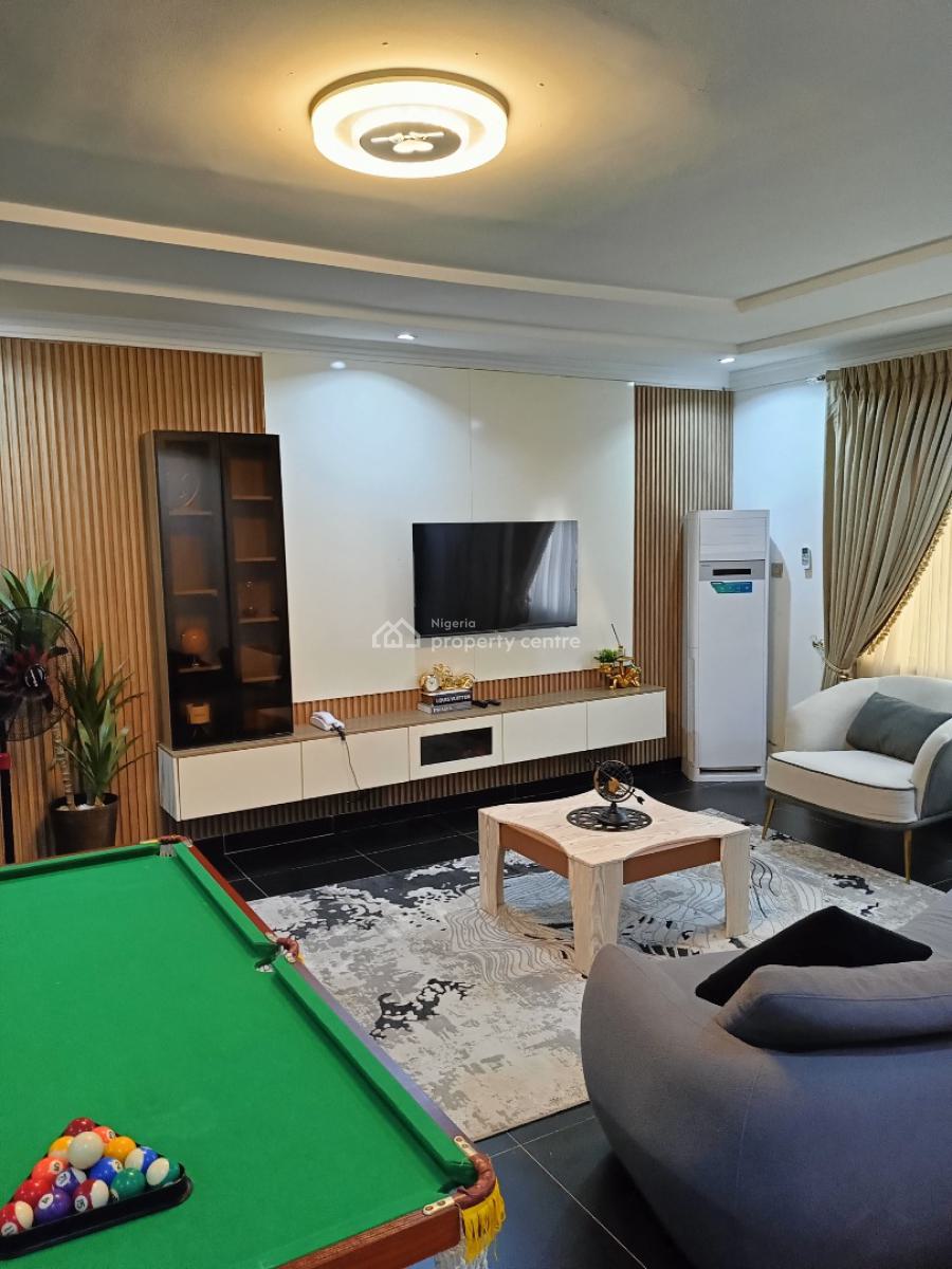 Fully Furnished Serviced 1 Bedroom Apartment, 11a Fez Street, Off Kumasi Crescent, Wuse 2, Abuja, Detached Duplex Short Let