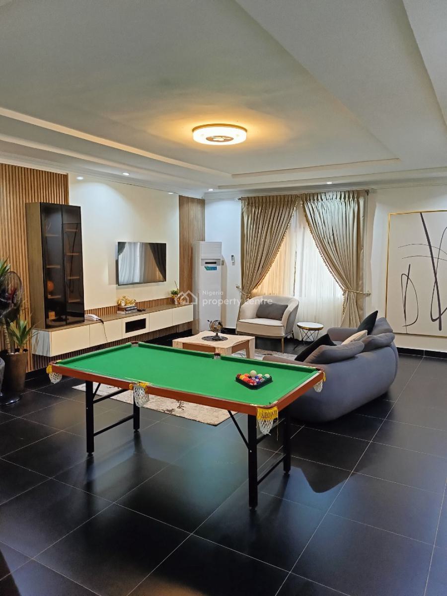Fully Furnished Serviced 1 Bedroom Apartment, 11a Fez Street, Off Kumasi Crescent, Wuse 2, Abuja, Detached Duplex Short Let