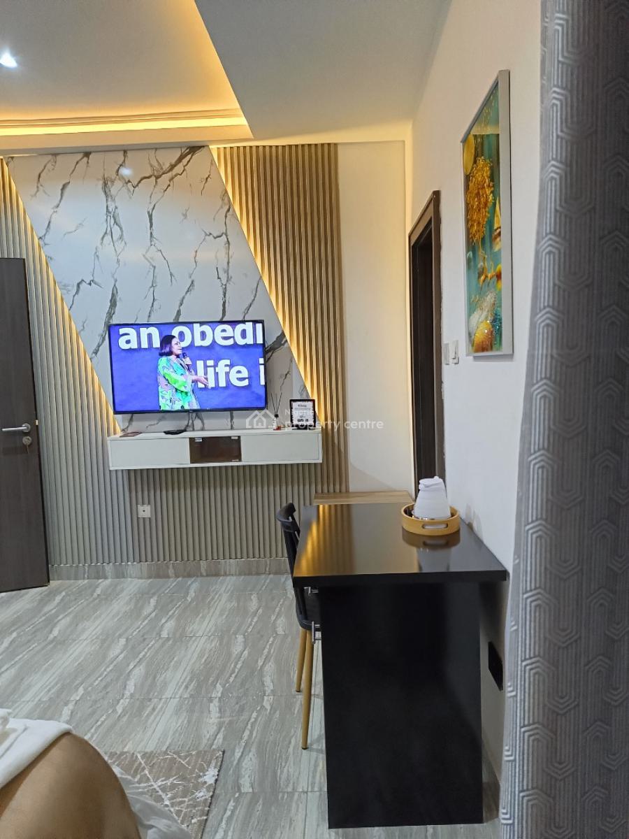 Fully Furnished Serviced Studio Apartment (the Savannah), Guzape, Guzape District, Abuja, Semi-detached Duplex Short Let
