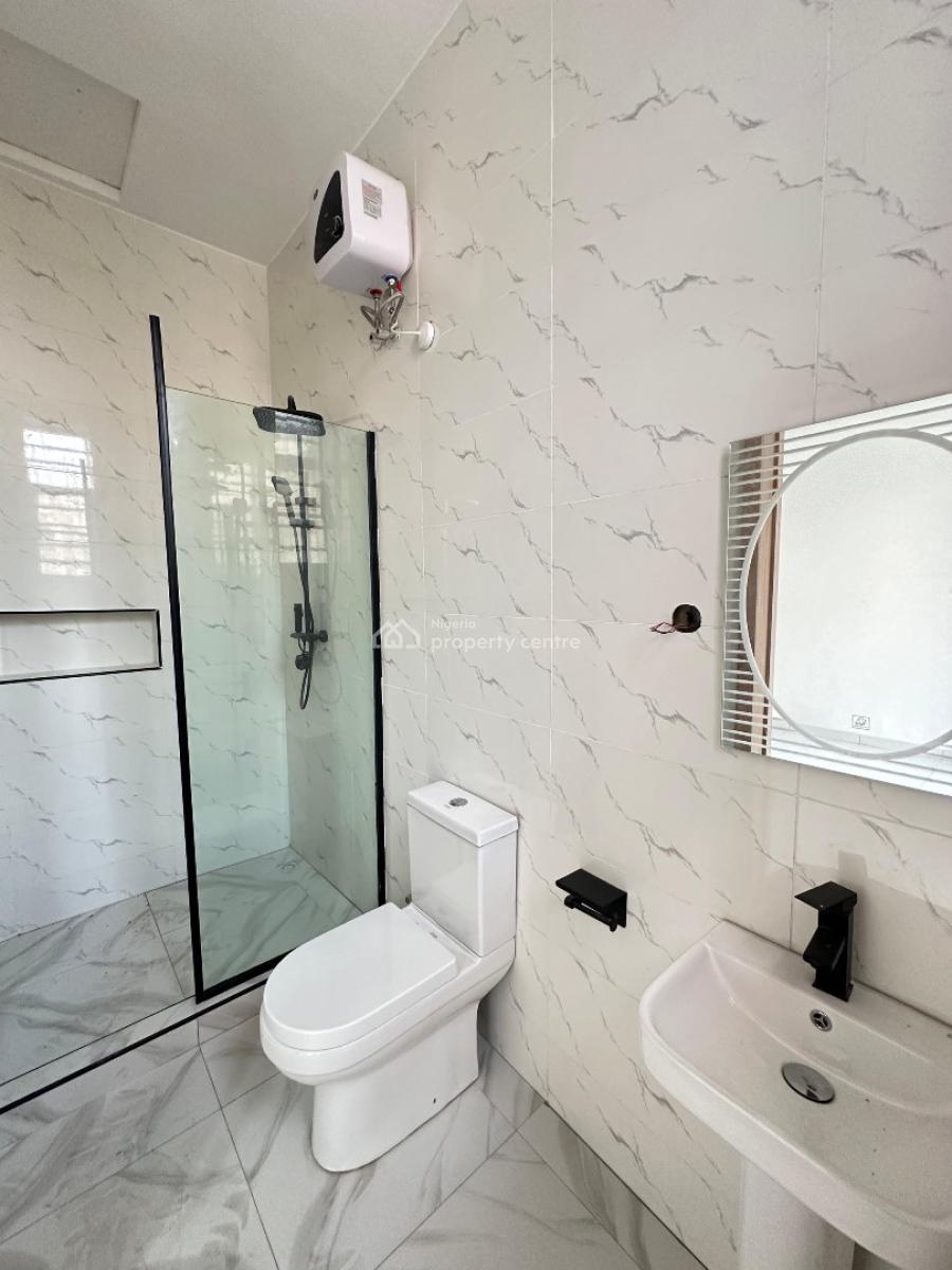 Newly Built 3 Bedroom Terrace Duplex with Bq, Chevron Toll Gate, Chevron, Lekki, Lagos, Terraced Duplex for Sale