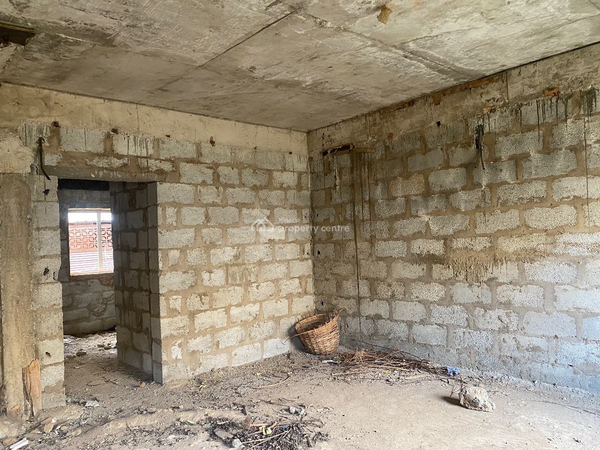 4 Bedroom Terrace Duplex (carcass), Life Camp, Abuja, Terraced Duplex for Sale