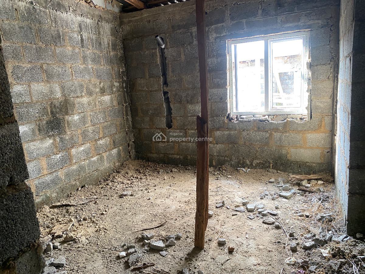 4 Bedroom Terrace Duplex (carcass), Life Camp, Abuja, Terraced Duplex for Sale