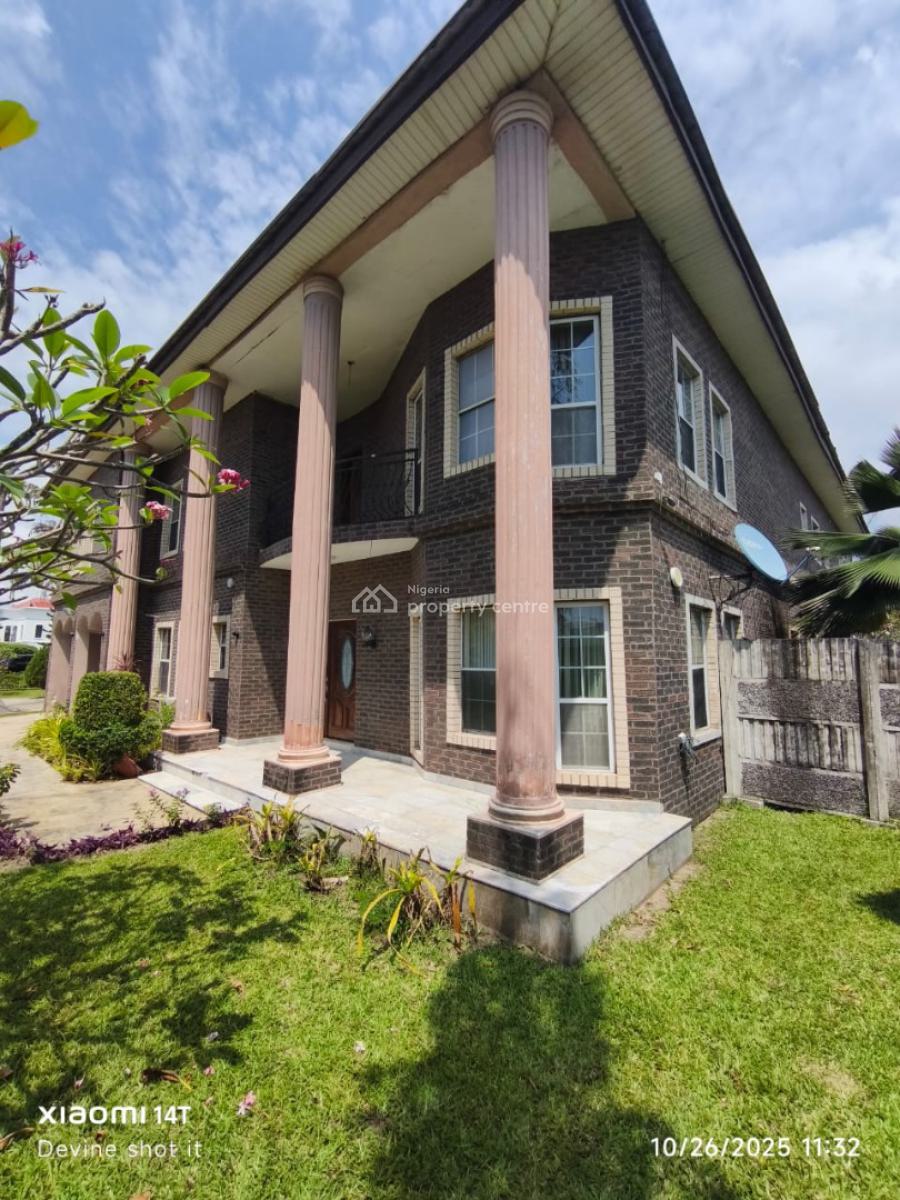Luxury 7 Bedroom Fully Detached House with Bq in a Service Estate, Nicon Town Estate, Ikate Elegushi, Lekki, Lagos, Detached Duplex for Sale