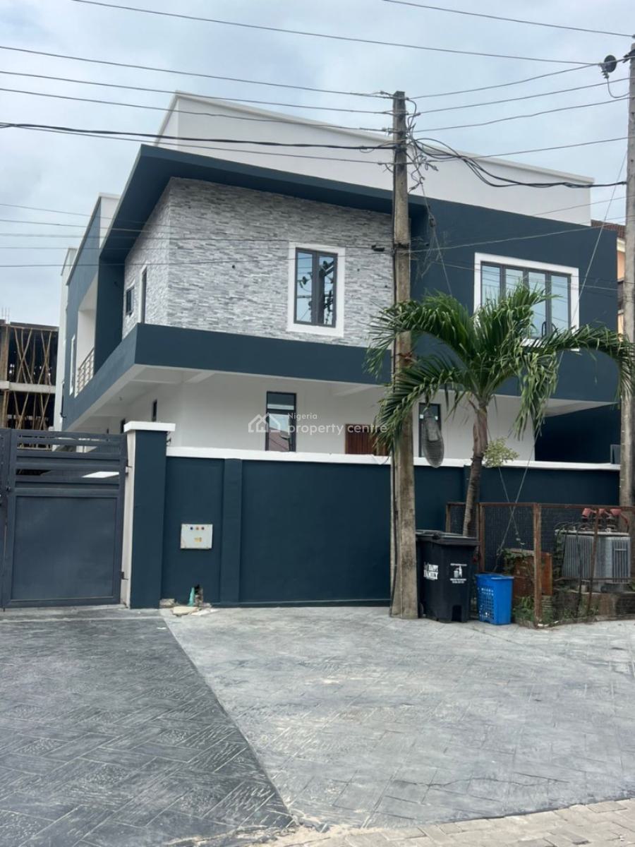 Lovely Finished 5 Bedroom Detached Duplex with a Bq in an Estate, U3 Estate, Lekki Phase 1, Lekki, Lagos, Detached Duplex for Sale