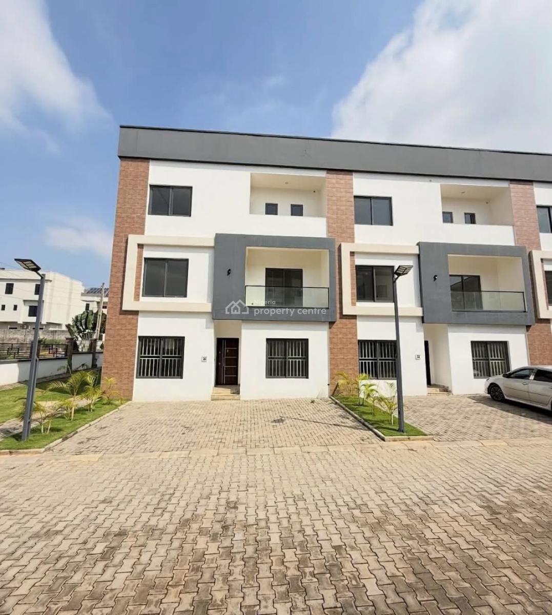 Newly Built 5 Bedroom Terrace Duplex with Bq and Office Space., Jahi Gilmore, Jahi, Abuja, Terraced Duplex for Rent