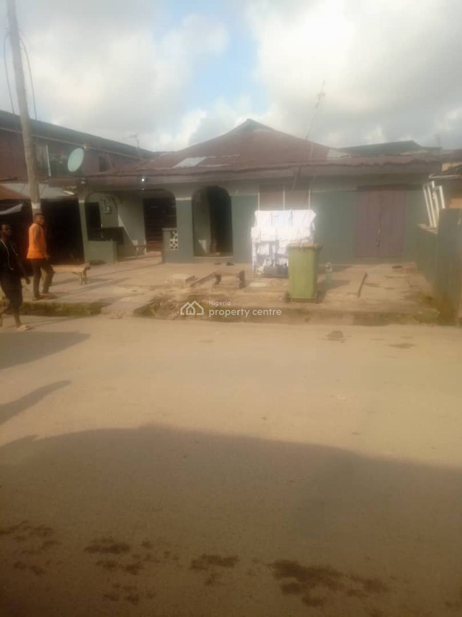 Plot of Land with Bungalow on Owoseni Street, Oshodi, Owoseni Street, Oshodi Lagos, Oshodi, Lagos, Mixed-use Land for Sale