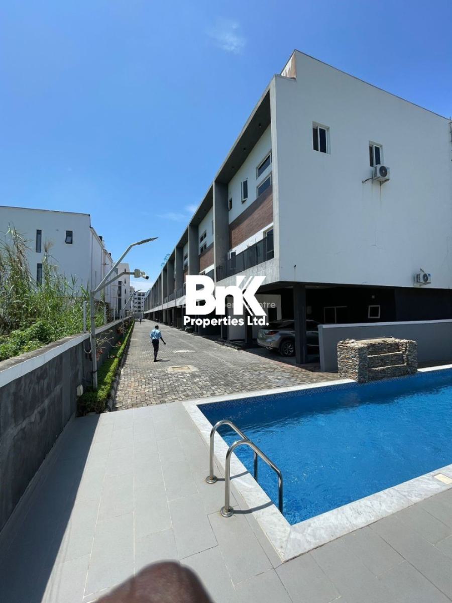 4-bedroom Terrace Duplex with Bq and Pool, Ikate Elegushi, Lekki, Lagos, Terraced Duplex for Sale