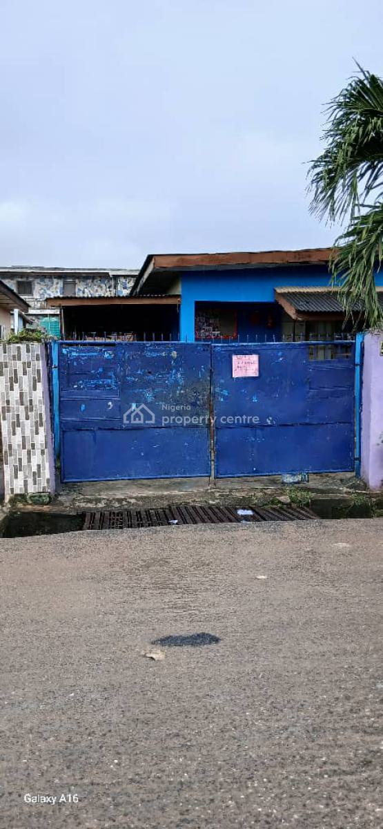 Land with Bungalow on Popoola/ayeni, Beesam Oshodi, Popoola Street/ Ayeni Street, Oshodi, Lagos, Mixed-use Land for Sale