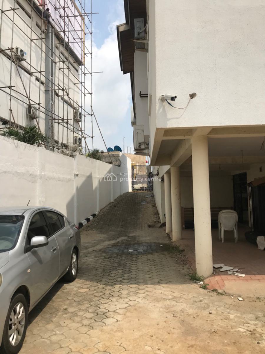 Well Refurbished 2 Bedroom Bungalow,office/business Use,on The Road, By The Ademola Adetokunbo Way, Wuse 2, Abuja, Office Space for Rent