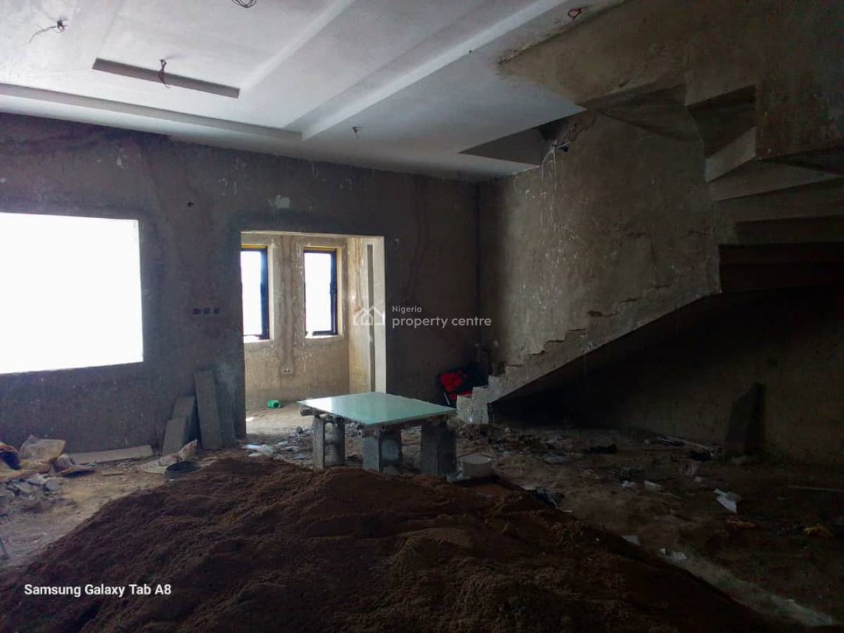 4 Bedroom Terrace with 1 Room Bq, Jahi Near Peace Apartment, Jahi, Abuja, Terraced Duplex for Sale