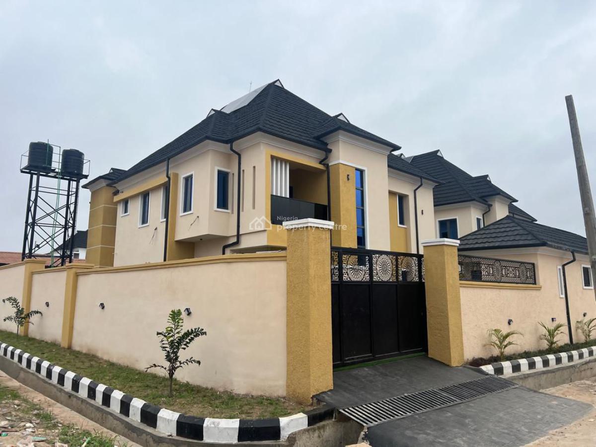 Strategically Located Luxury 5-bedroom Detached Duplex + Boys Quarter, Brown Gate Estate, Oluyole, Oyo, Detached Duplex for Sale