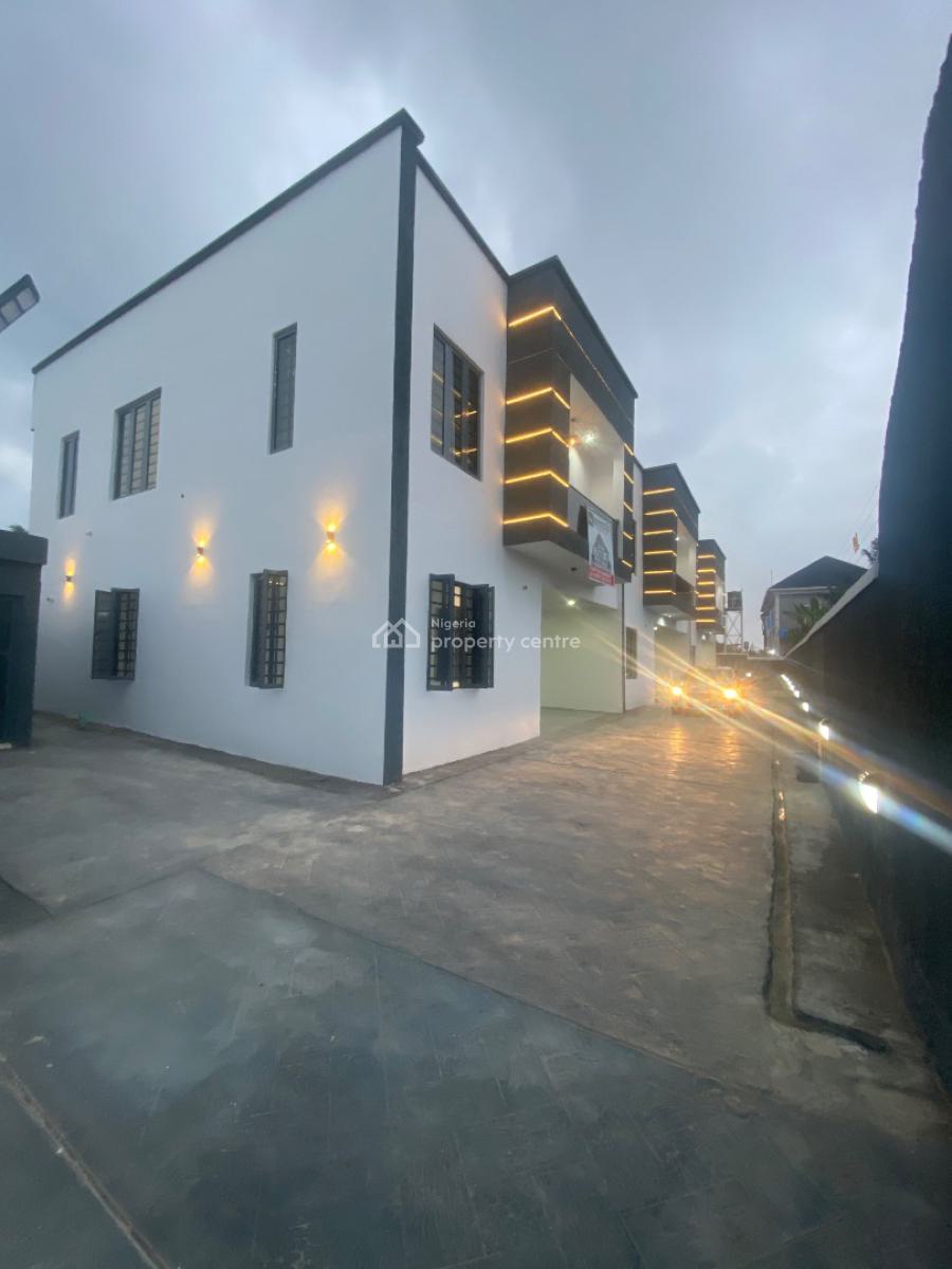 Newly Built 4bedroom Terrace Duplex.., By Abraham Adesanya Bus Stop, Ajah, Lagos, Terraced Duplex for Sale