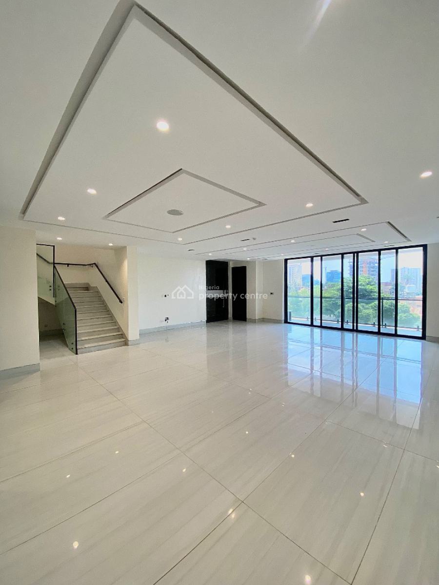 Luxury 4-bedroom Maisonette + Bq with Elevator, Gym & Swimming Pool, Ikoyi, Lagos, Terraced Duplex for Rent