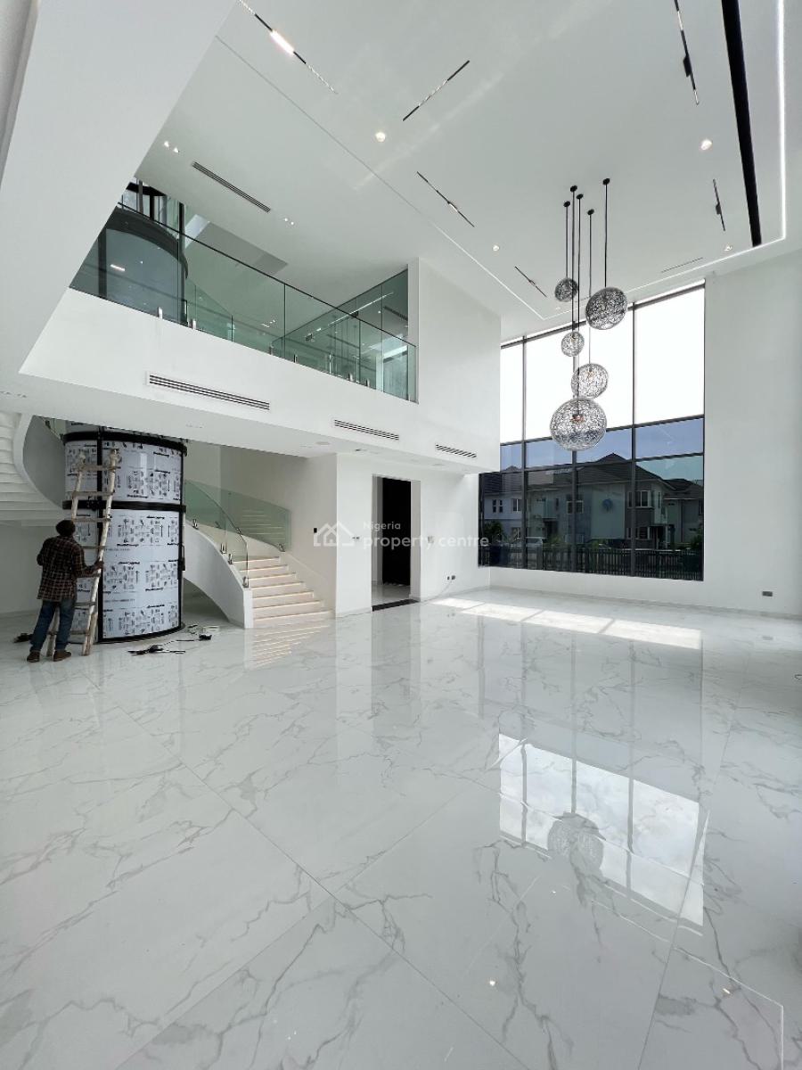 Astonishing 5 Bedroom Detached with Cinema, Pool, Gym & a Rooftop, Osapa, Lekki, Lagos, Detached Duplex for Sale