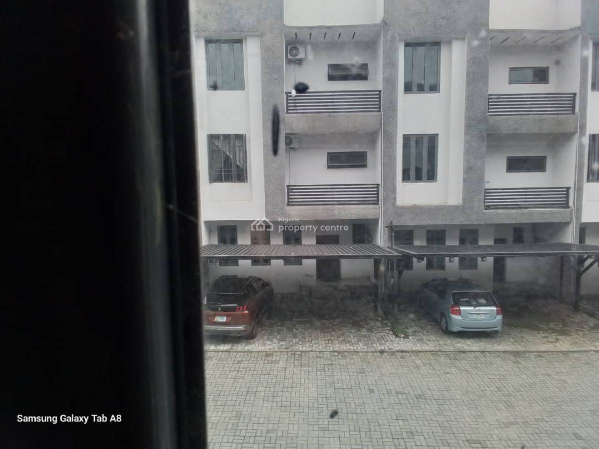 4 Bedroom Terrace Duplex with 1 Room Bq, Guzape District, Abuja, Terraced Duplex for Sale