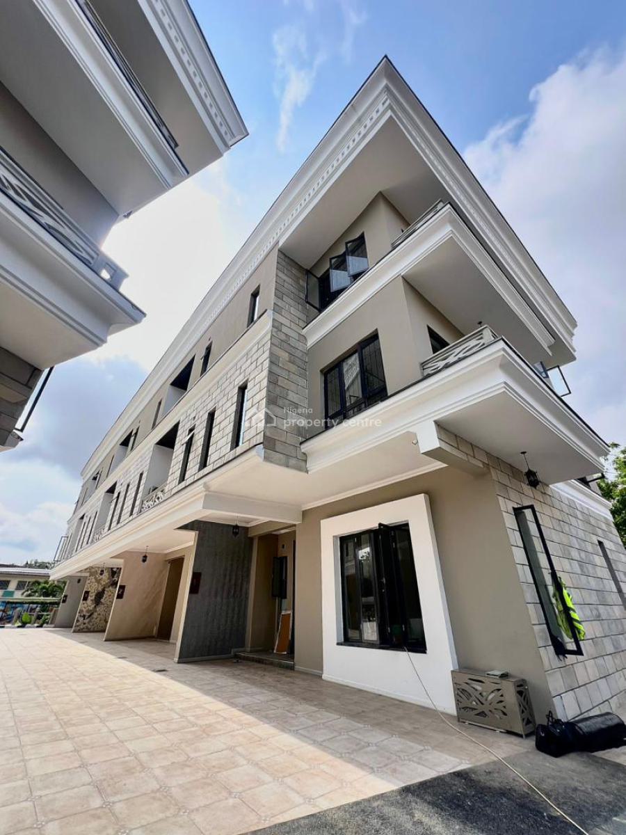 5 Bedroom Terrace Duplex with Bq, Lounge, Gym & Swimming Pool, Parkview, Ikoyi, Lagos, Terraced Duplex for Rent