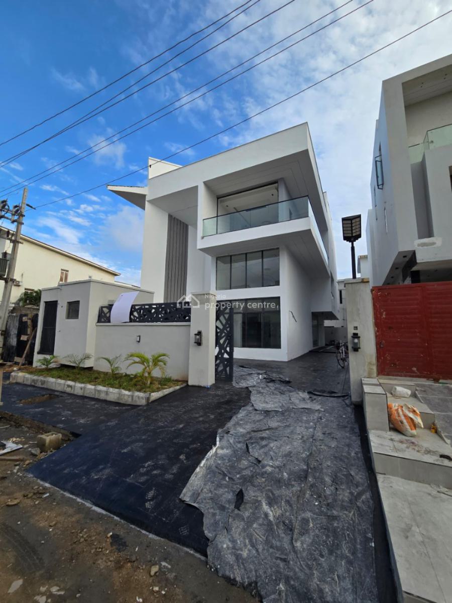 5 Bedroom Detached Duplex with Bq, Swimming Pool & Rooftop Terrace, Ikate, Lekki, Lagos, Detached Duplex for Sale