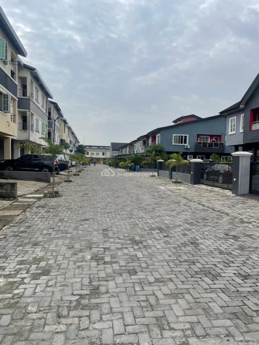 Fully Furnished 4 Bedroom Terrace Duplex, Chevron, Lekki, Lagos, Terraced Duplex for Sale