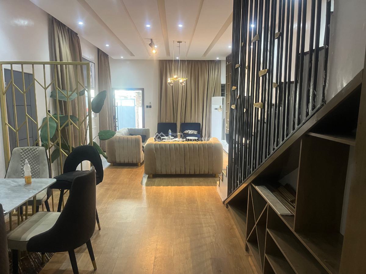 Luxury Fully Furnished 4 Bedrooms Detached House with a Bq, 11 Off Eletu Way, Lekki, Lagos, House for Rent
