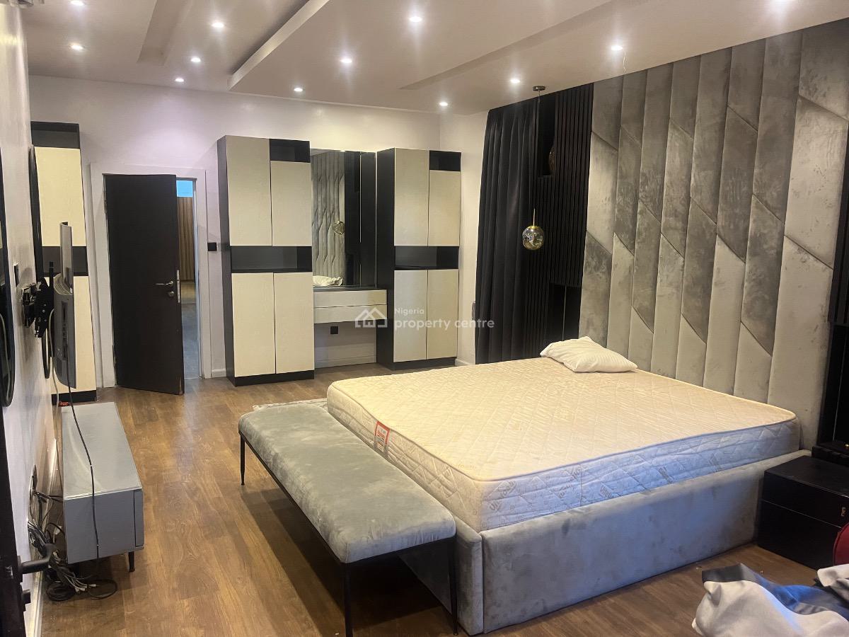 Luxury Fully Furnished 4 Bedrooms Detached House with a Bq, 11 Off Eletu Way, Lekki, Lagos, House for Rent