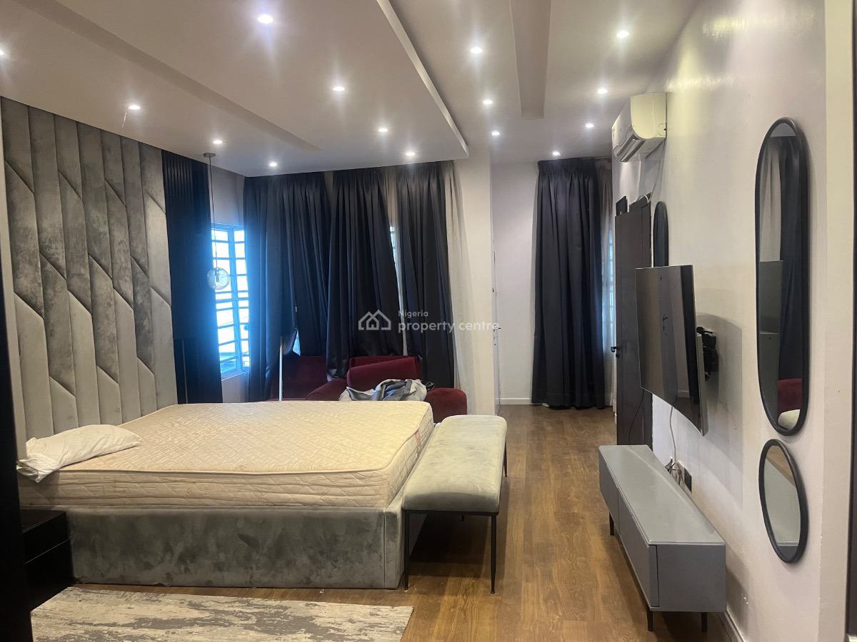 Luxury Fully Furnished 4 Bedrooms Detached House with a Bq, 11 Off Eletu Way, Lekki, Lagos, House for Rent