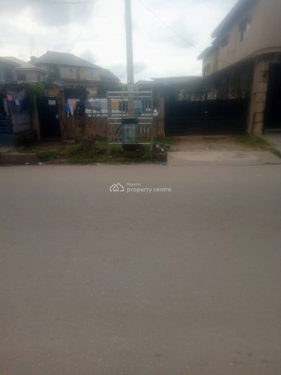 Land with Foundation on Seinde Callisto Street, Charity Oshodi, Seinde Callisto Str, Off Apapa-oshodi Express Way, Oshodi, Lagos, Mixed-use Land for Sale