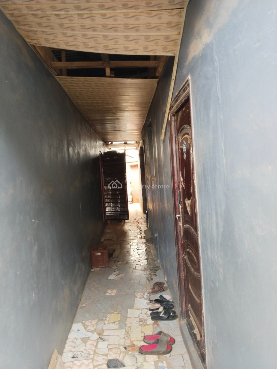 a Bungalow of 2 Units of Room Self Contain, 1 Unit of Mini-flat & Units of Shops, Otun Road, Akute, Ifo, Ogun, Detached Bungalow for Sale