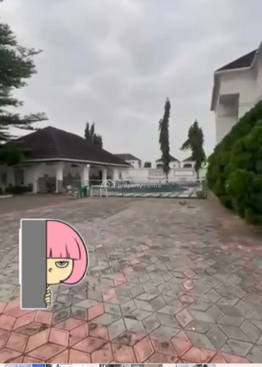 Spacious 6-bedroom Villa+2 Bedroom Bq with Swimming Pool, Sangotedo, Lekki, Lagos, Detached Duplex for Sale