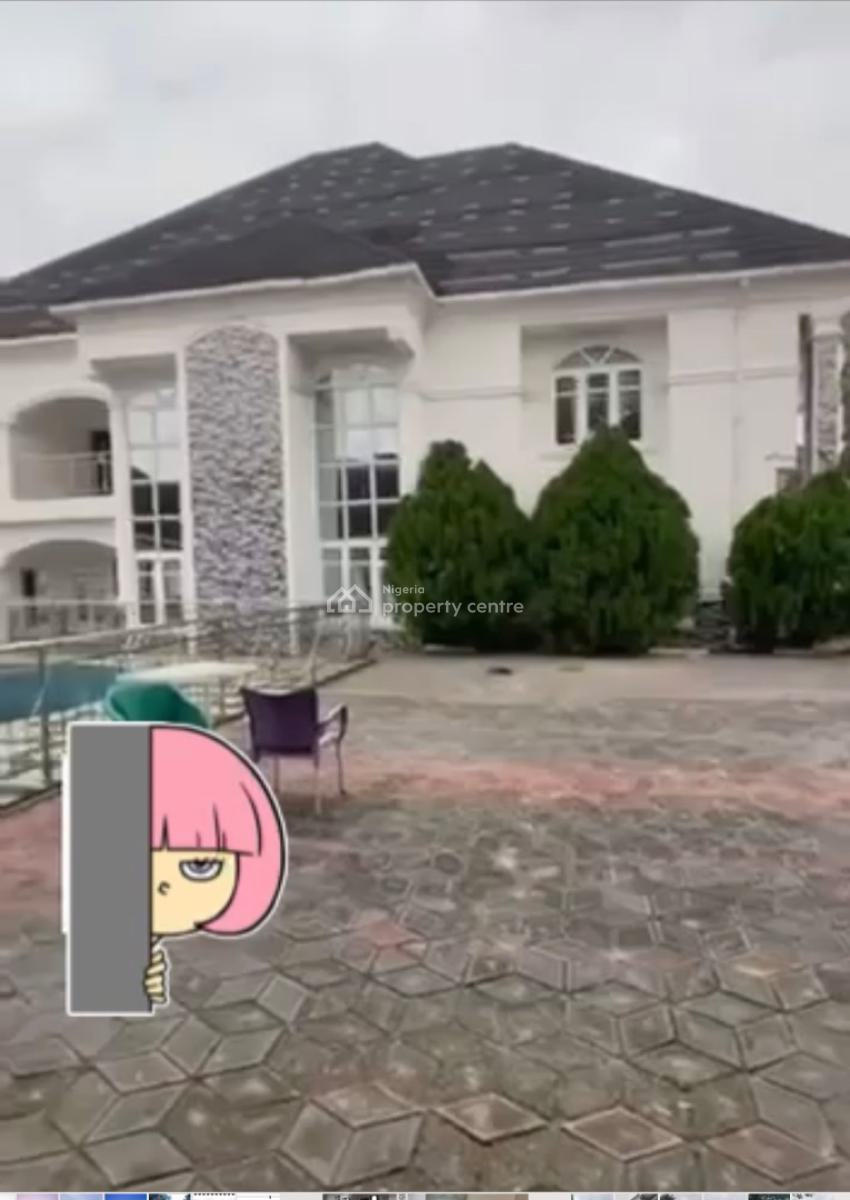 Spacious 6-bedroom Villa+2 Bedroom Bq with Swimming Pool, Sangotedo, Lekki, Lagos, Detached Duplex for Sale